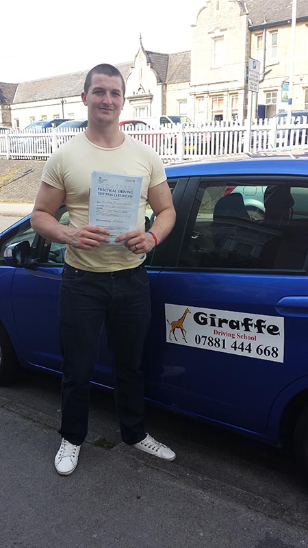 pass your driving test with giraffe driving school